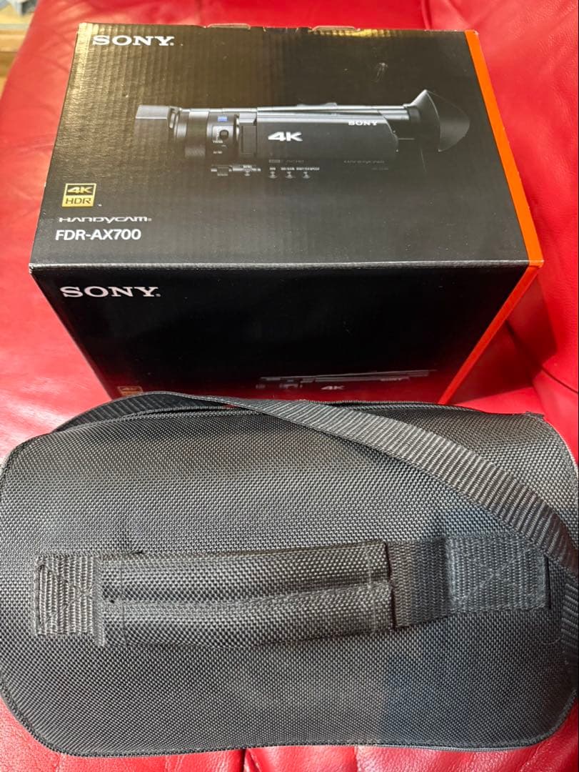 SONY FDR-AX700 4Kビデオカメラ 本体 +専用三脚