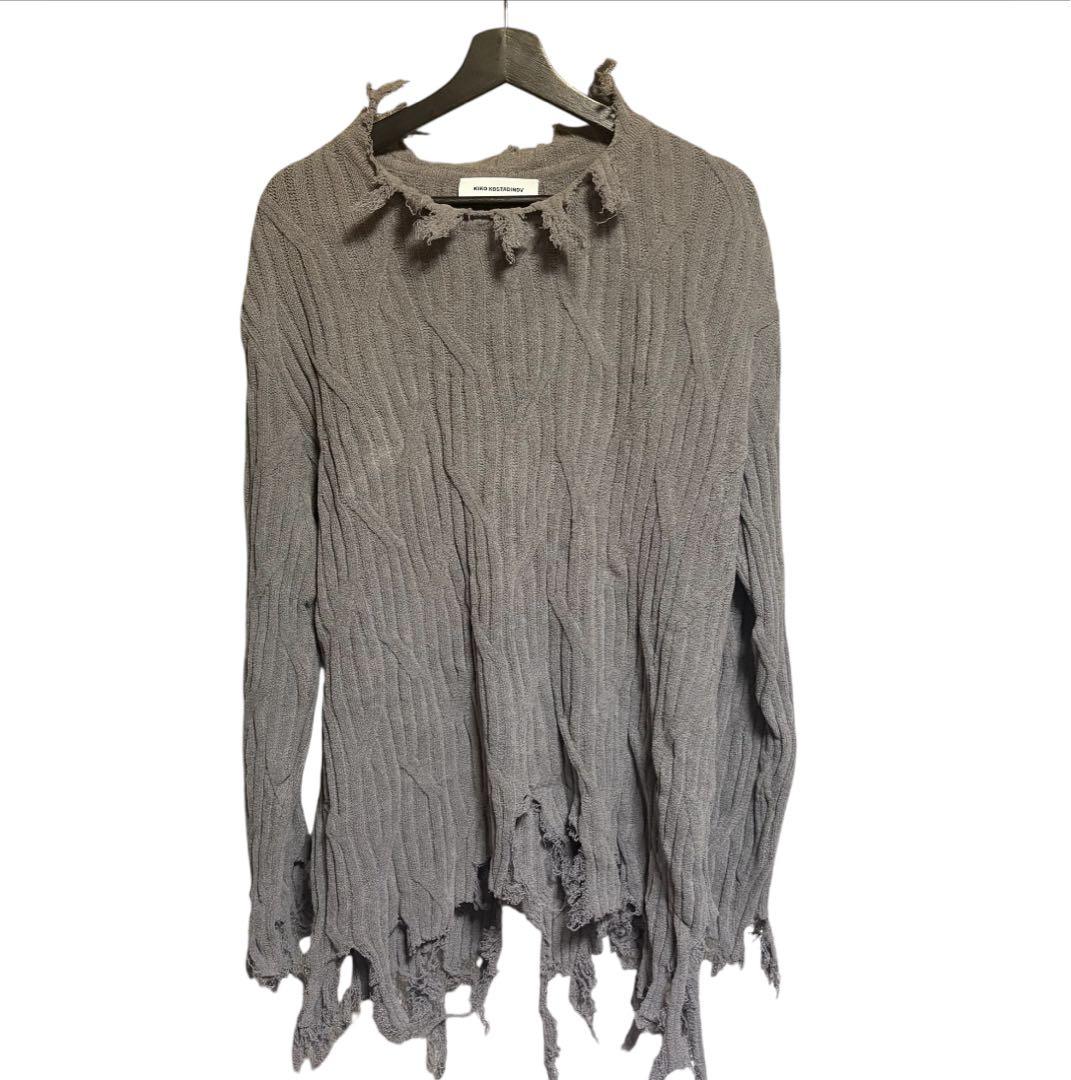 kiko kostadinov 23SS CEDIT KNIT キコ ニット48