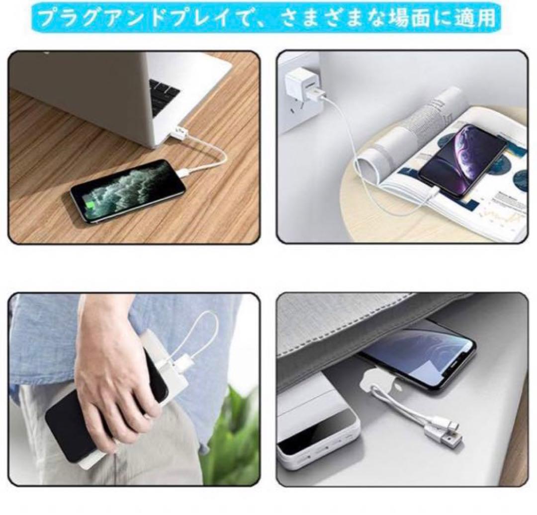 USB TypeCケーブル0.3m2本セットUSB C ケーブル