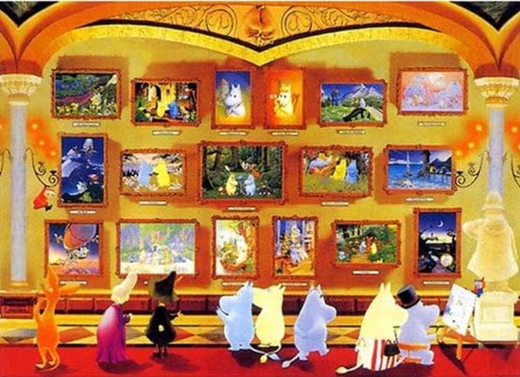 は*ろ様 【レトロ・ヴィンテージ】2000ピース ムーミン美術館 AS-2000