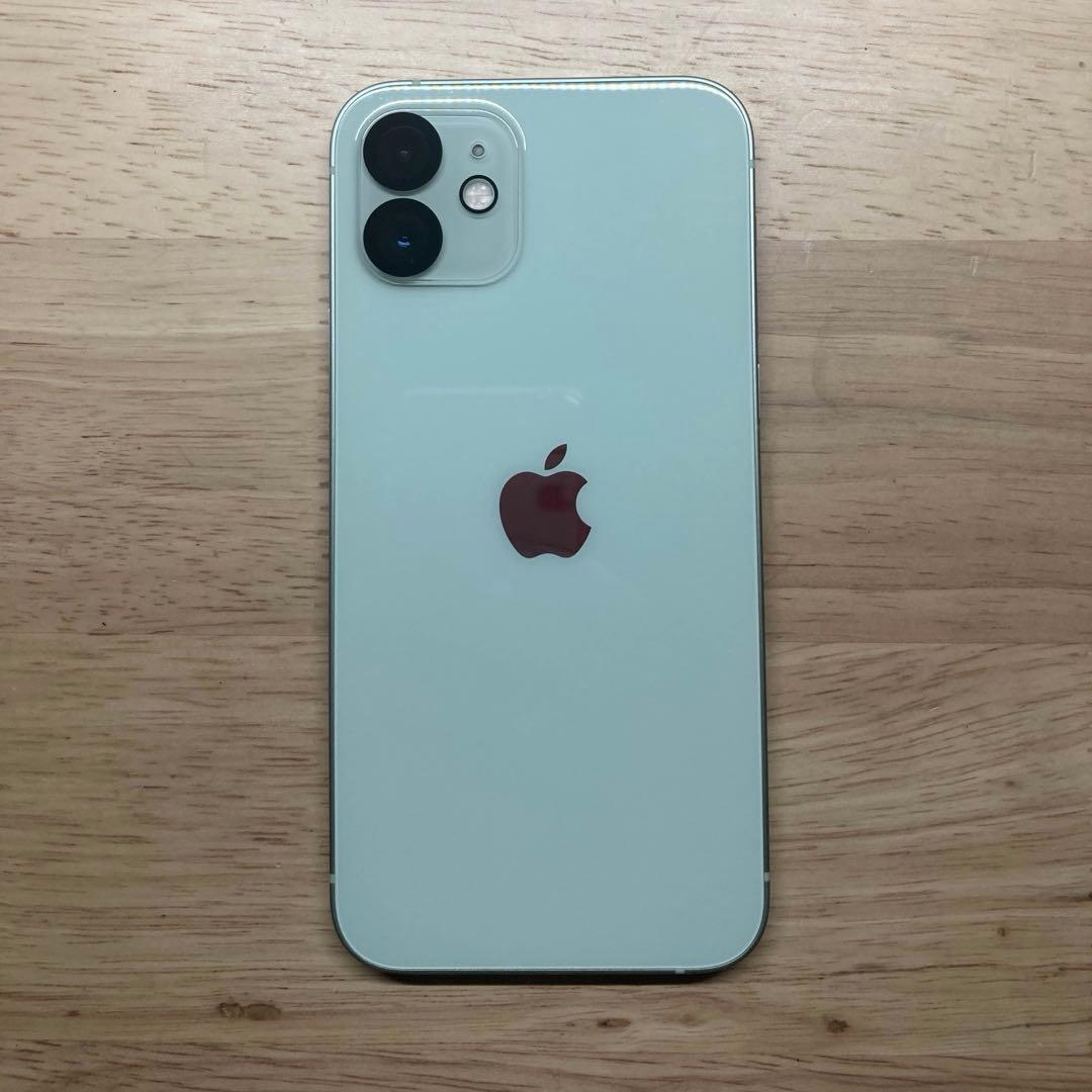 iPhone12 グリーン 64GB simフリー　（バッテリー容量 84%）