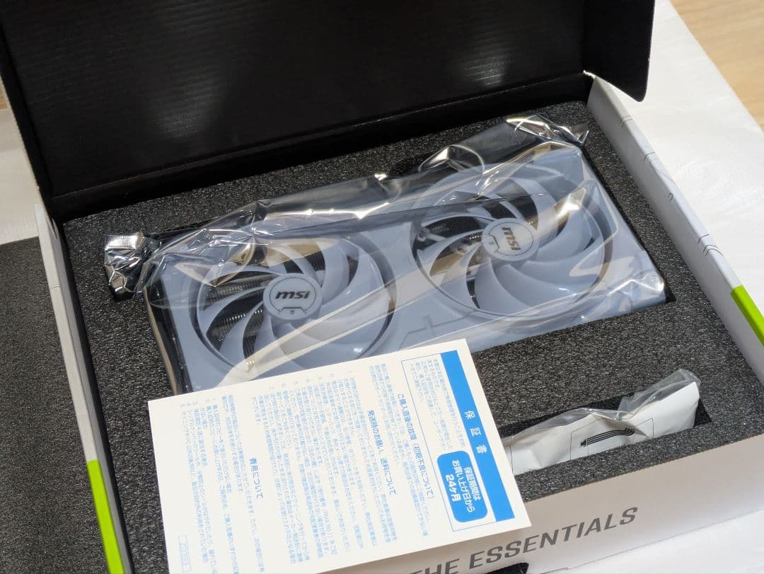 MSI GeForce RTX 5070 VENTUS 2X 本体