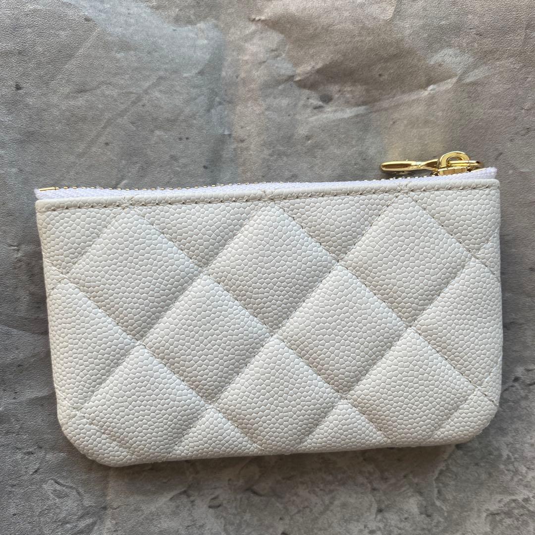 ケース　ノベルティ ココマーク　ホワイト　チェーンロゴ