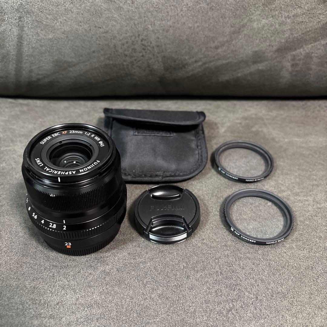 XF23mmF2 R WR [ブラック] レンズフィルター2枚付き