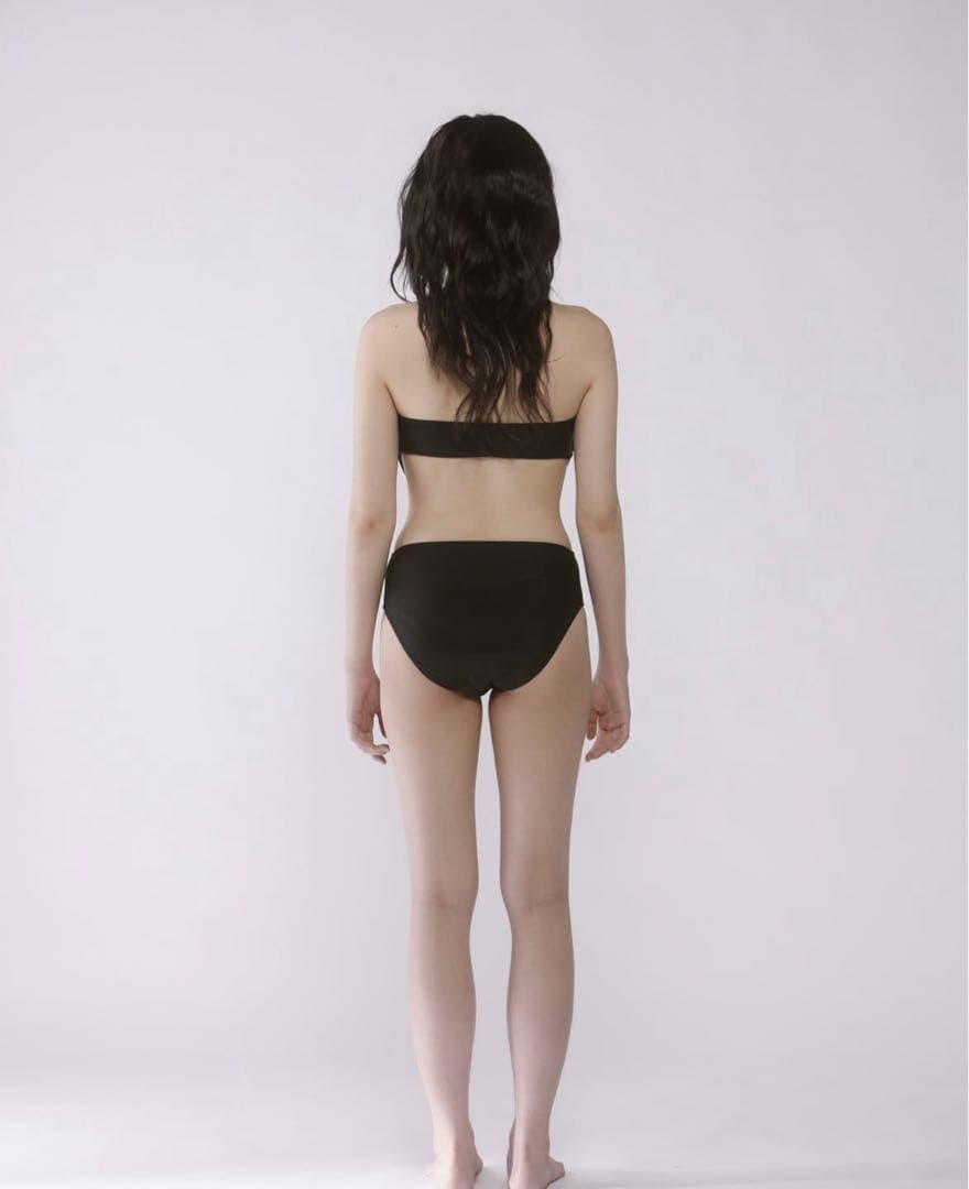 judin 2way ribbon motif swimwear Sサイズ