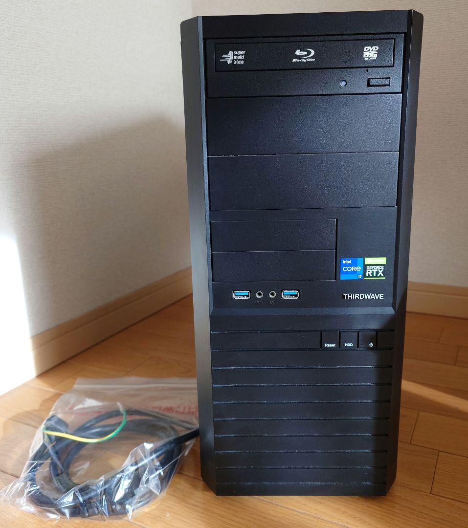 MonarchXV Core i7/RTX3060/1TB SSD/BDドライブ
