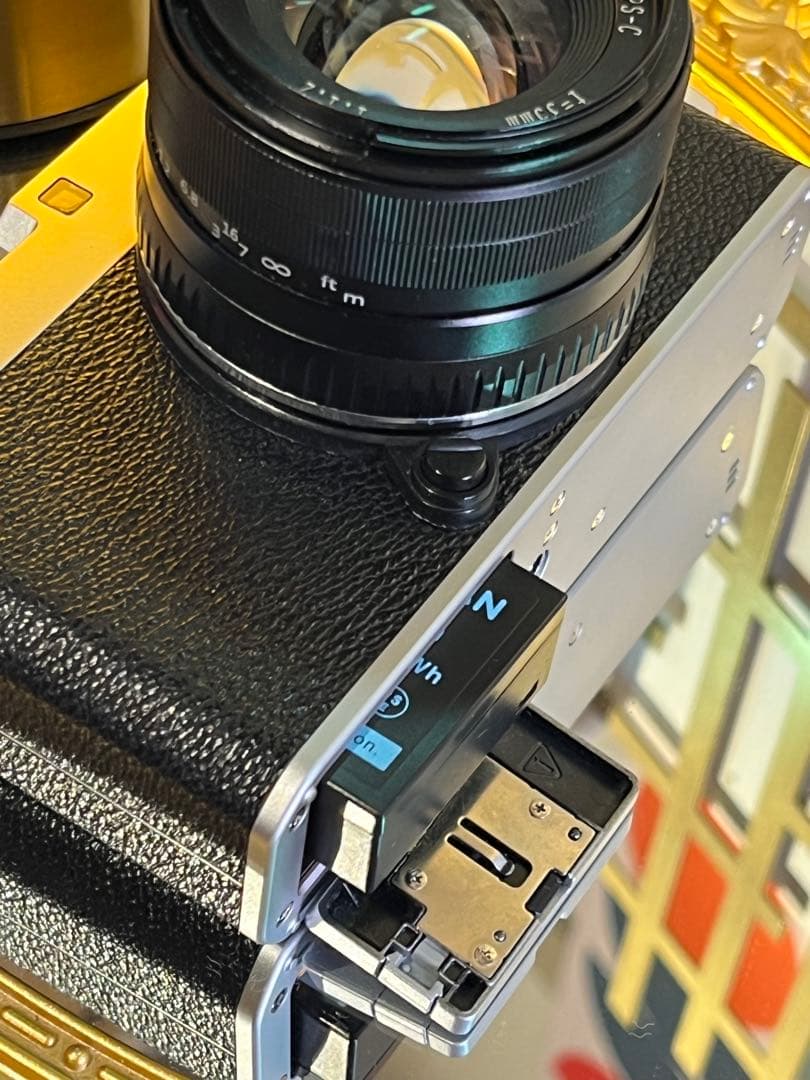 X-E4 シルバー＋MF35mmF1.2＋L39/Mアダプター