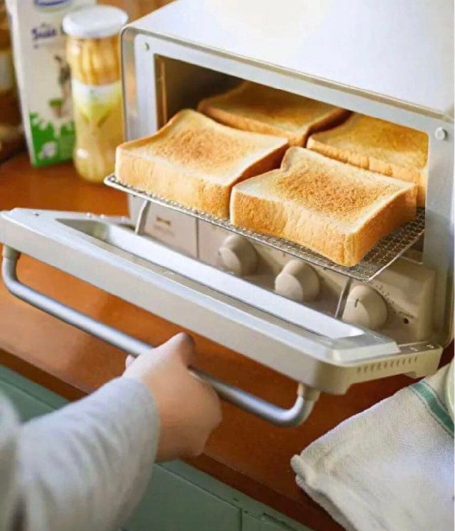 BRUNO crassy+ 4枚焼き スチーム&ベイク トースター グレージュ