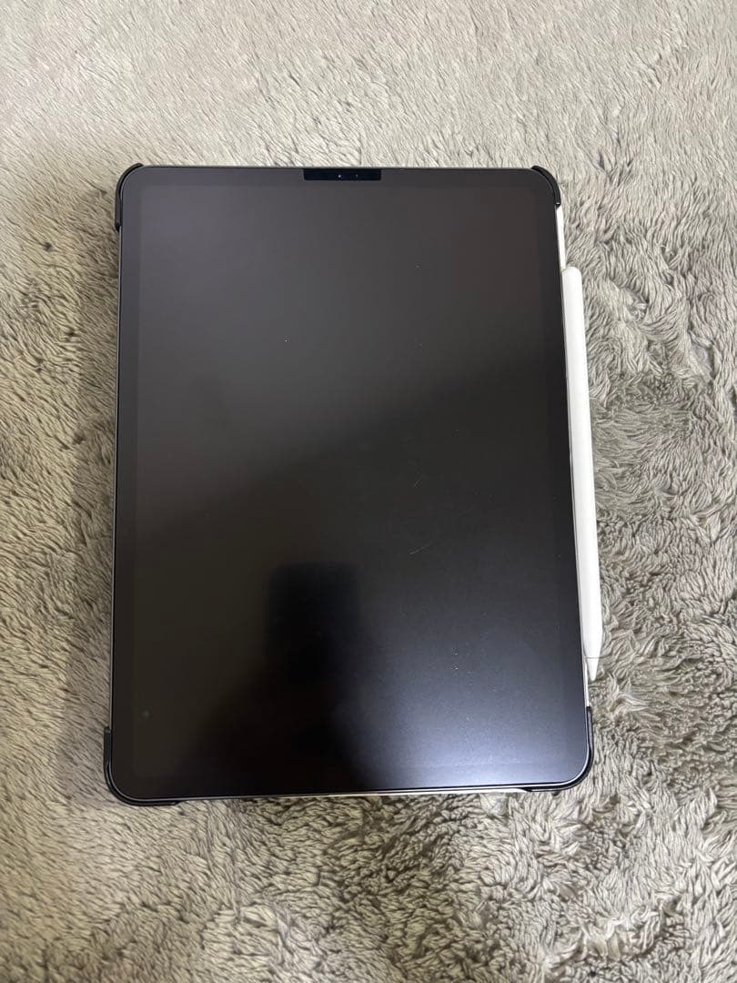 ※起動なし　Apple iPad スペースグレー + Apple Pe