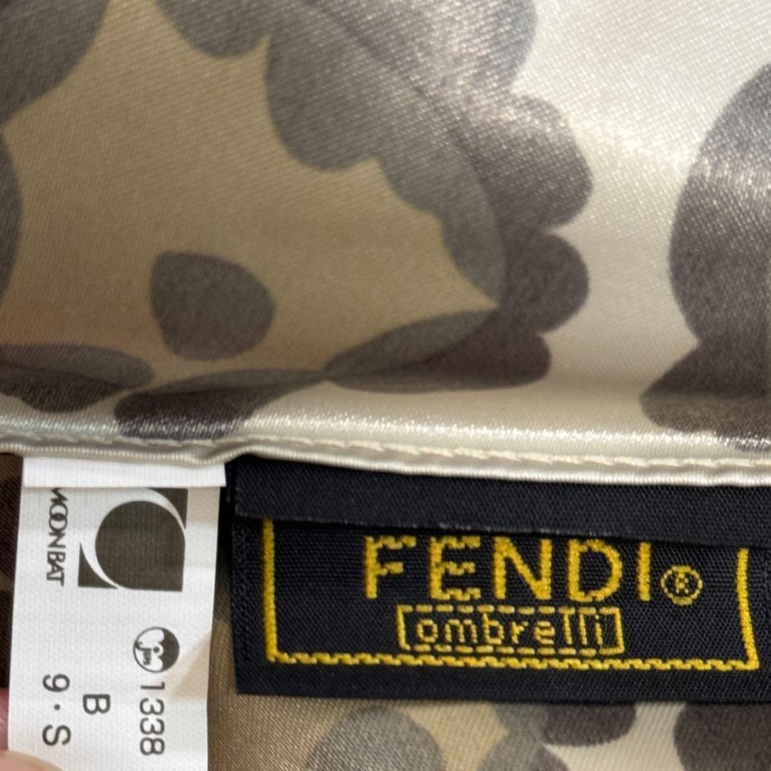 【未使用】FENDI フェンディ 折り畳み傘 日傘 アンブレラ ズッカ