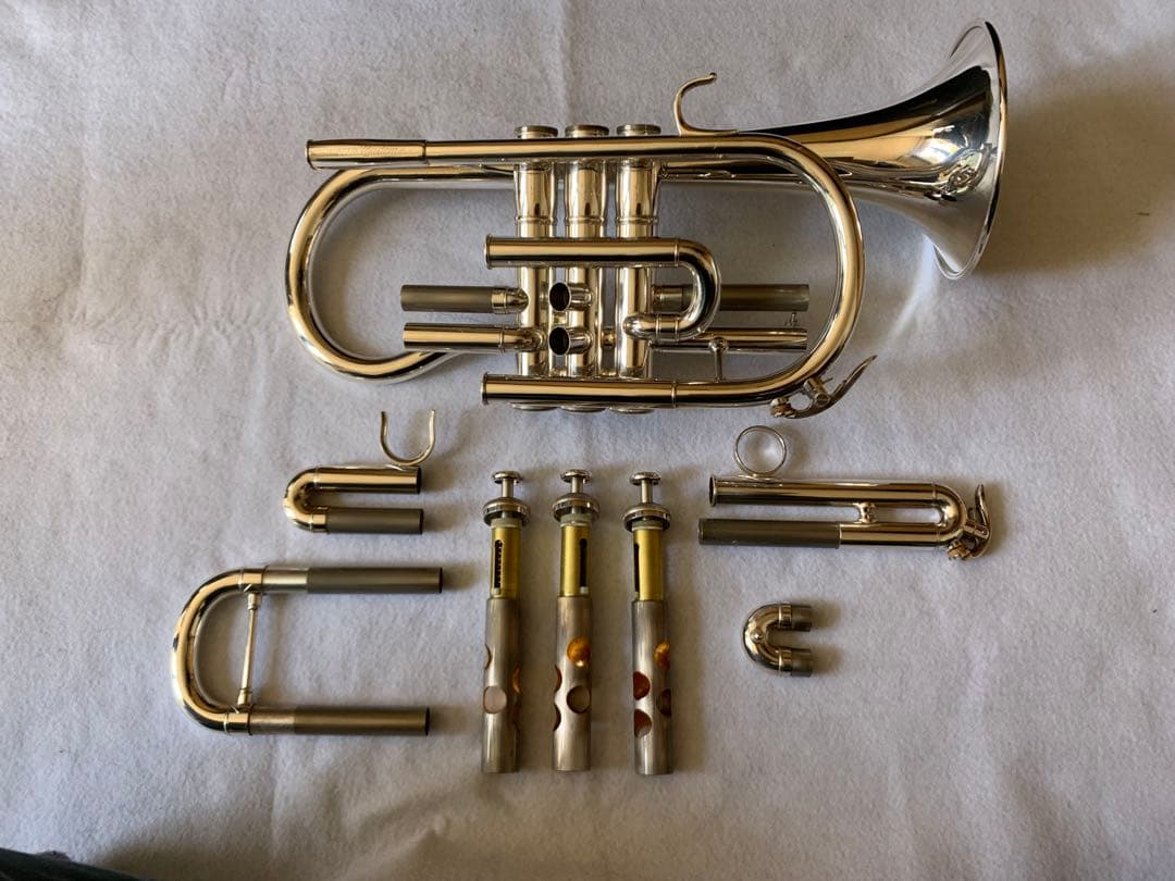 ヤマハ　B♭コルネット　カスタム　美品