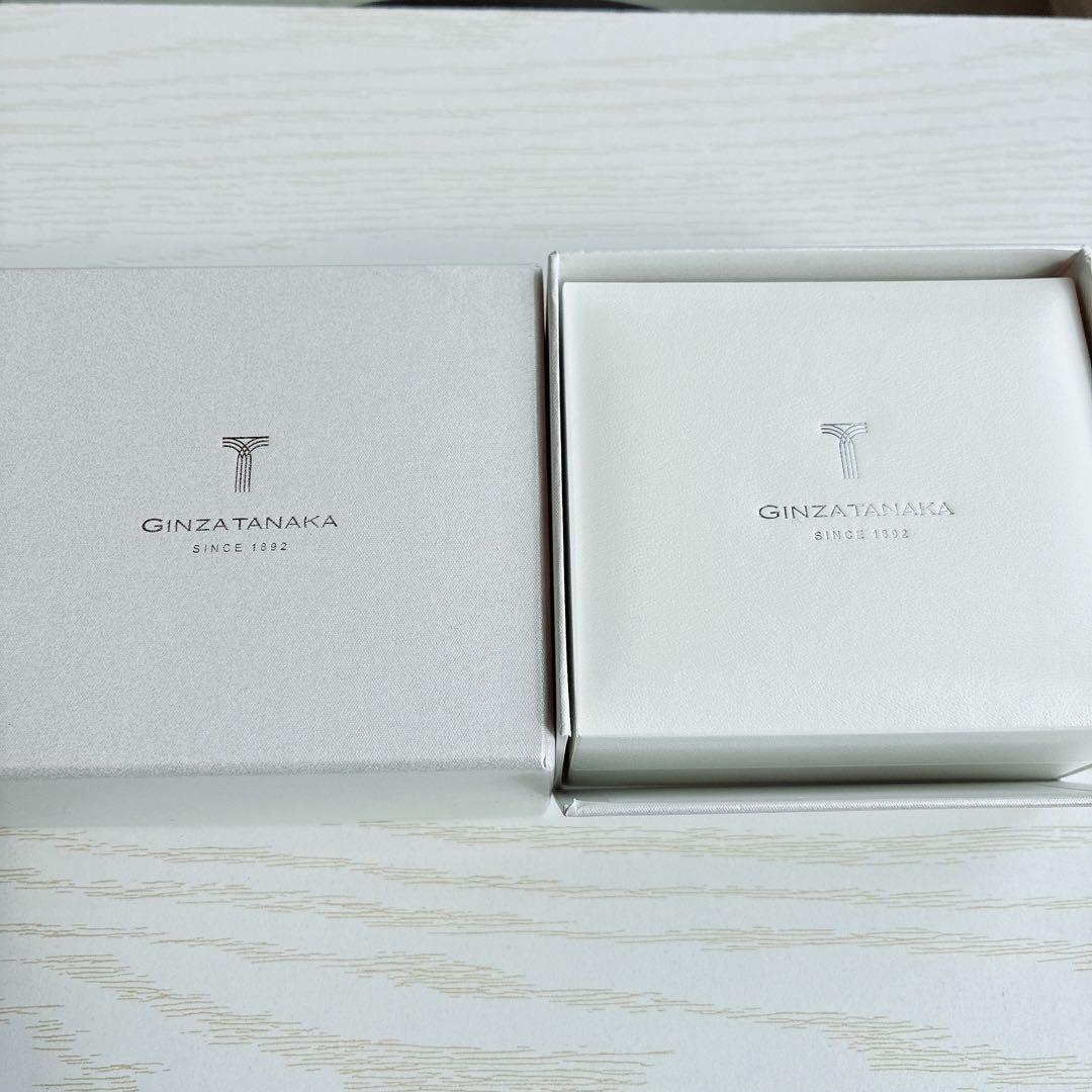 未使用 GINZA TANAKA K18イエローゴールド バングル