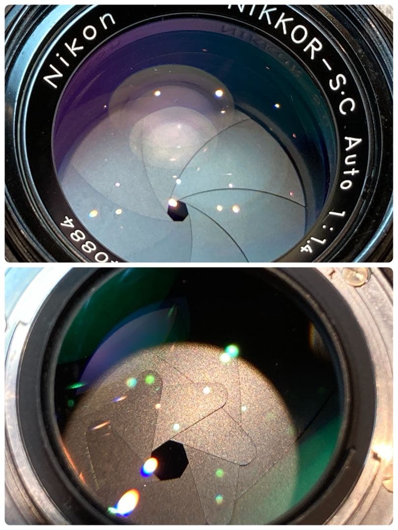 nikon ftn＊50mm f1.4★完動品＊美品＊初期保証＊作例多数！