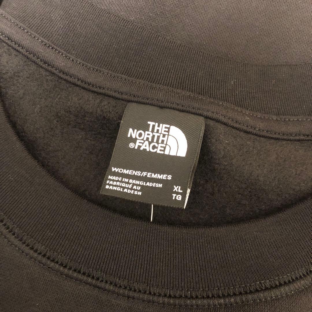 ノースフェイス　刺繍スウェットトレーナー　黒　日本XXL相当　SA18 7