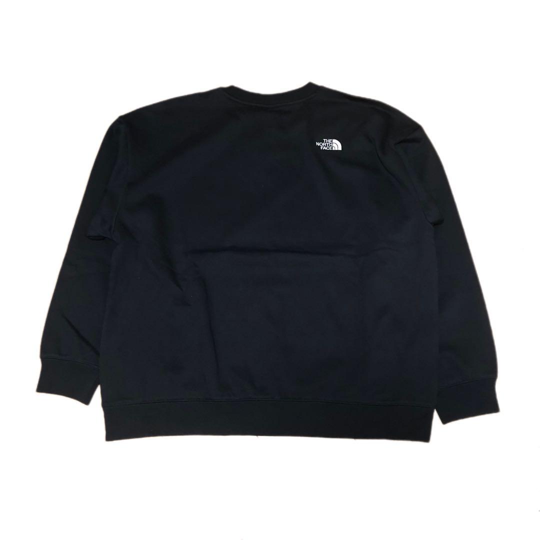 ノースフェイス　刺繍スウェットトレーナー　黒　日本XXL相当　SA18 7