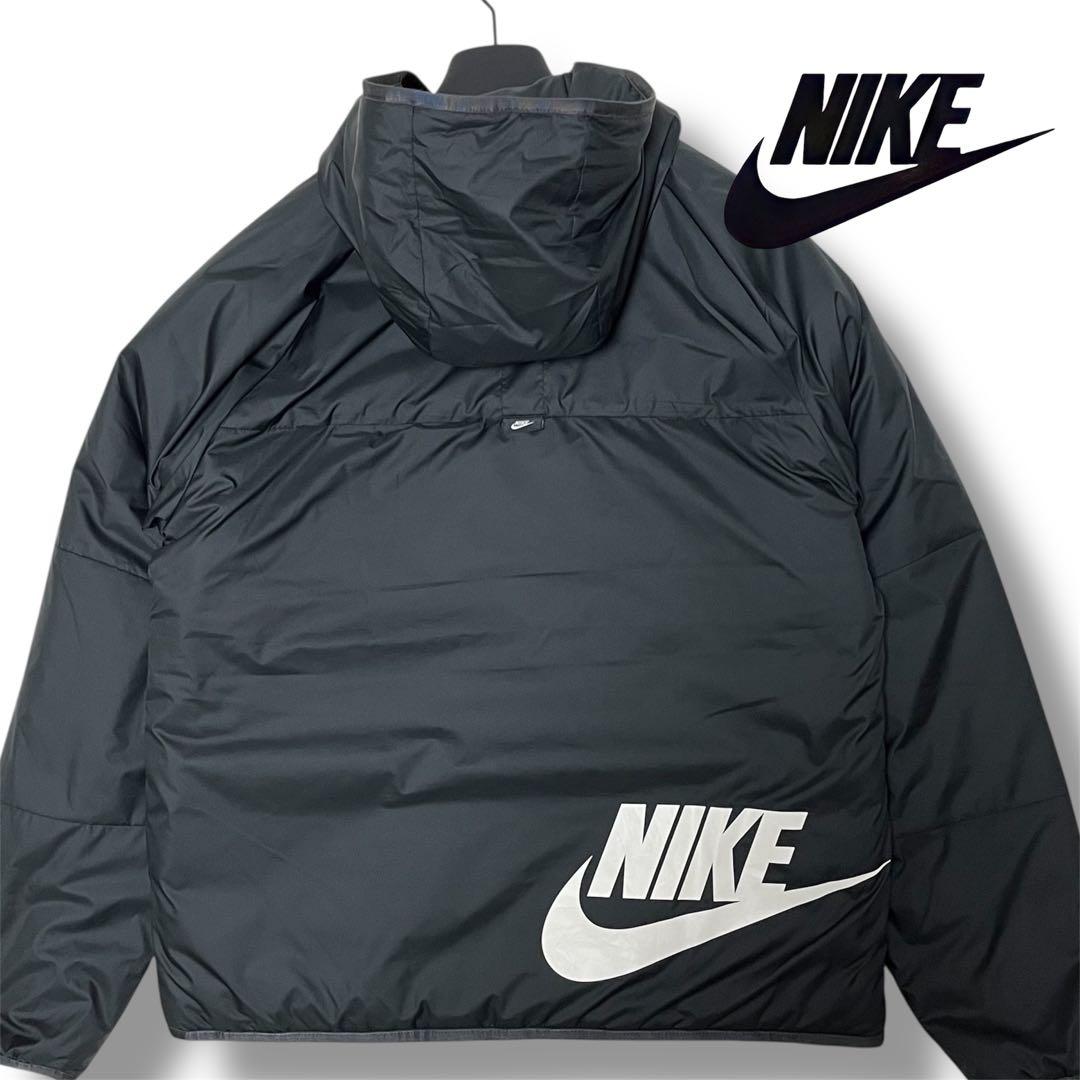 極美品 NIKE 中綿 リバーシブル パーカー Lサイズ