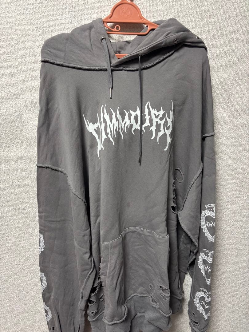 dimmoire パーカー　グレー