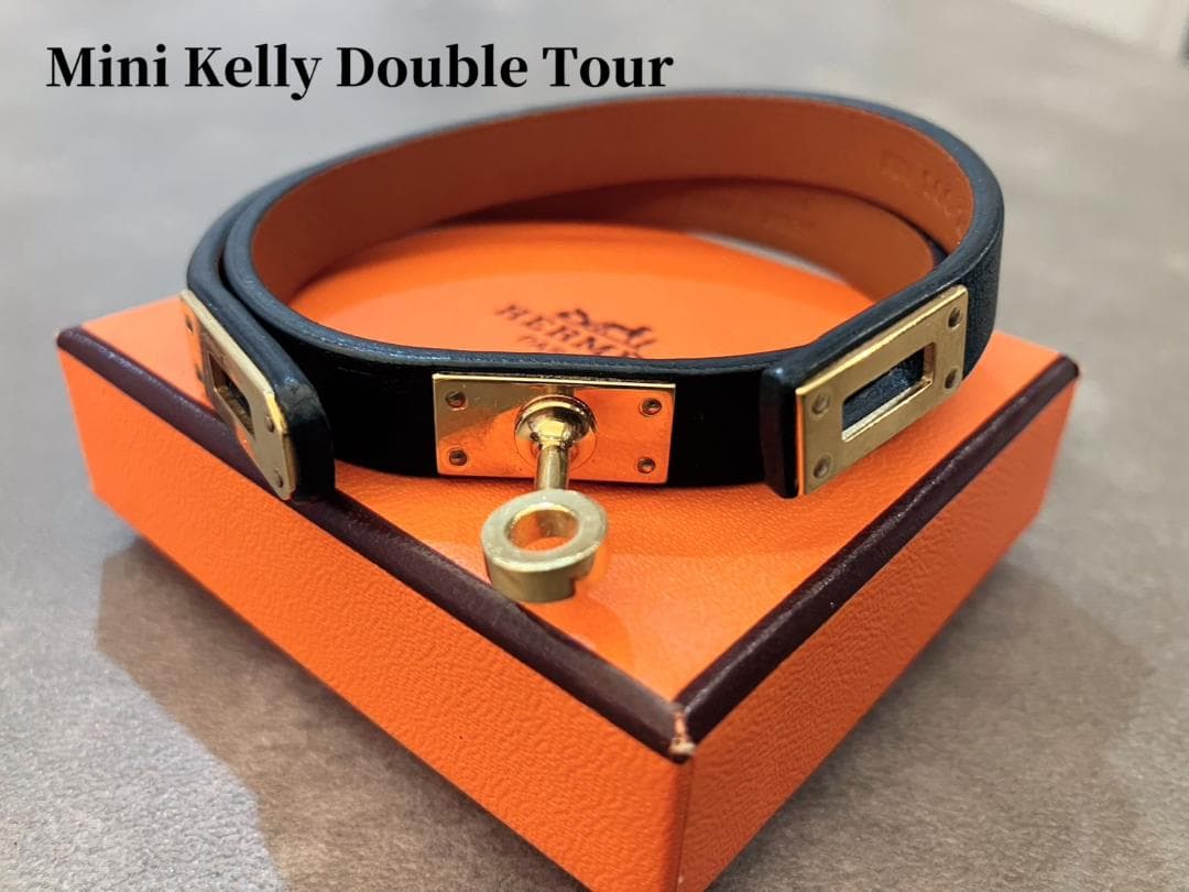 ⭐良品⭐ エルメス ミニケリー ドゥブルトゥール ヴォー・スイフト W刻印