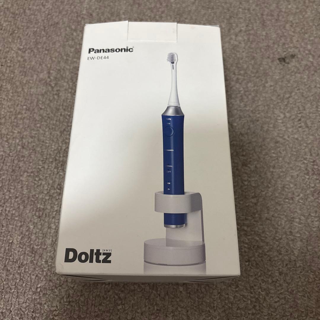 Panasonic音波振動ハブラシ ドルツ 青 EW-DE44-A