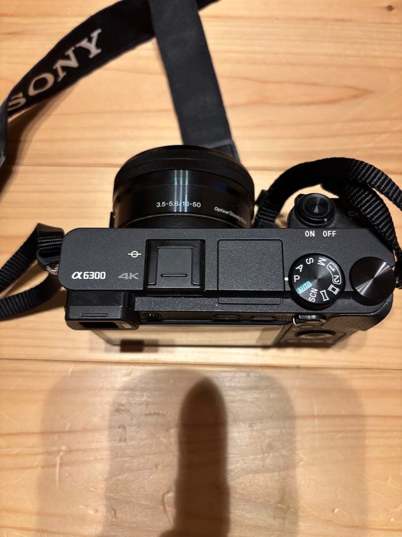 SONY α6300＋ソニーレンズ16-50mm＋純正マイク＋マイクカバー