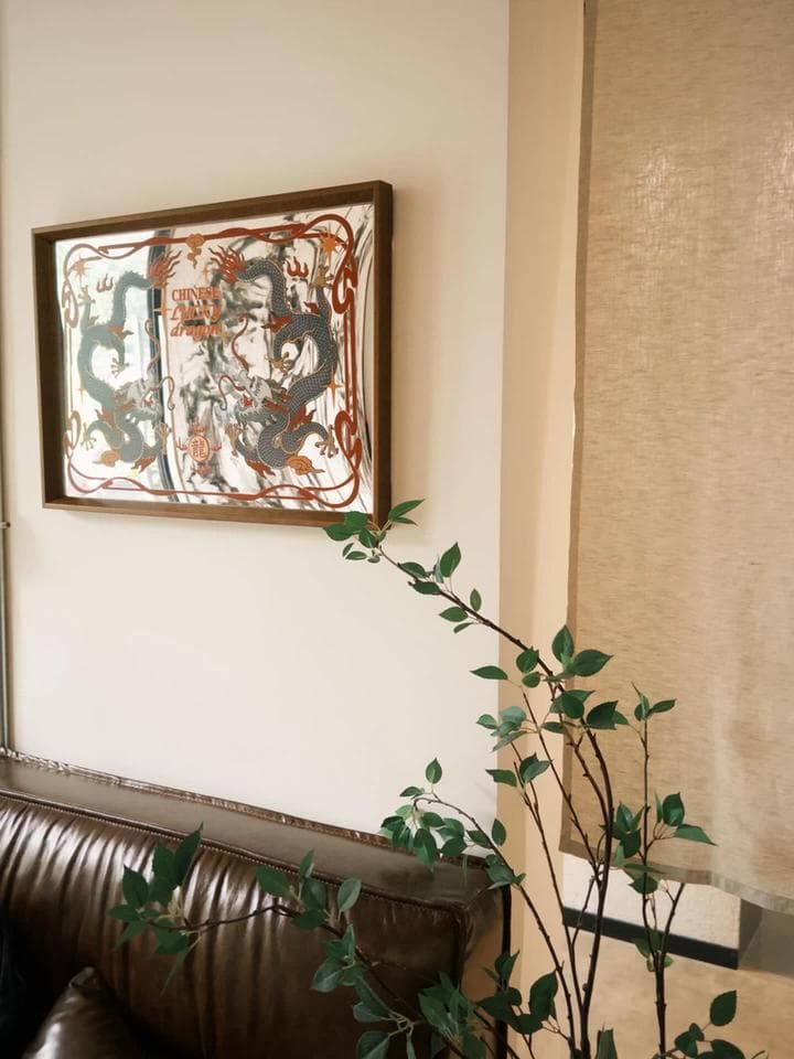 ★チャイナドラゴンパブミラー　アメリカン