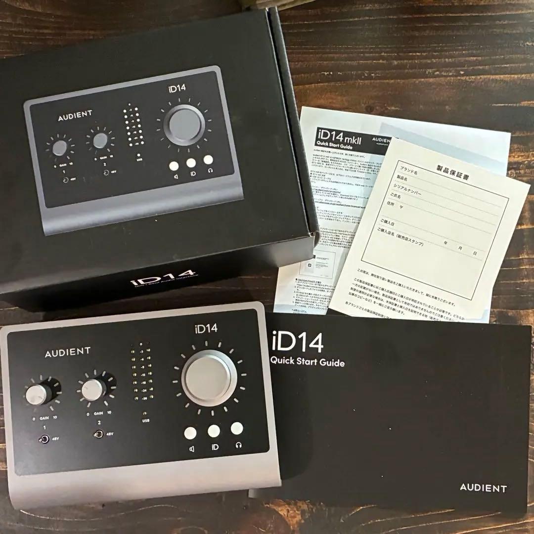 AUDIENT iD14 mkII USBオーディオインターフェイス
