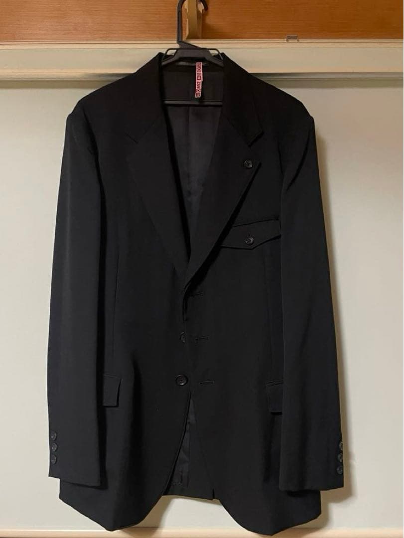 そーや→Yohji Yamamoto ブラック テーラードジャケット
