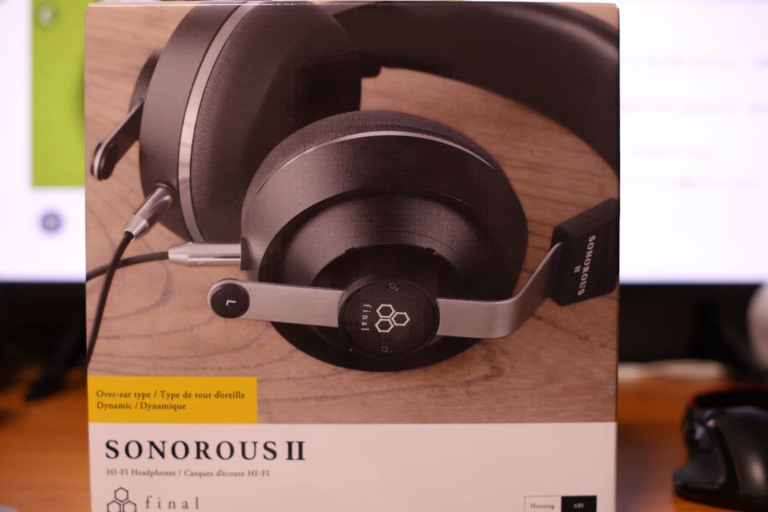 final SONOROUS II ヘッドホン