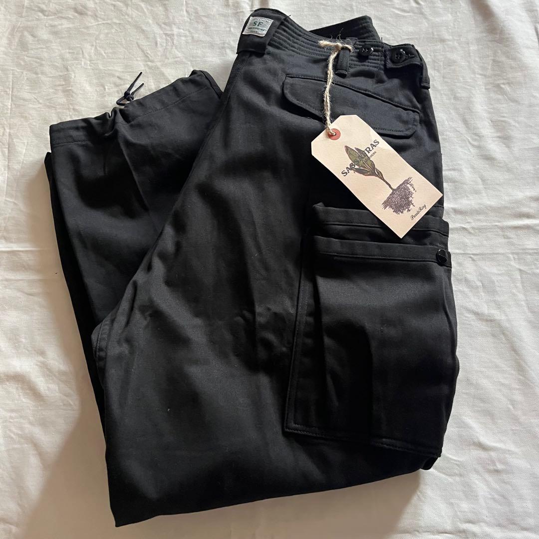 Overgrown Parts ブラックワークパンツ Mサイズ