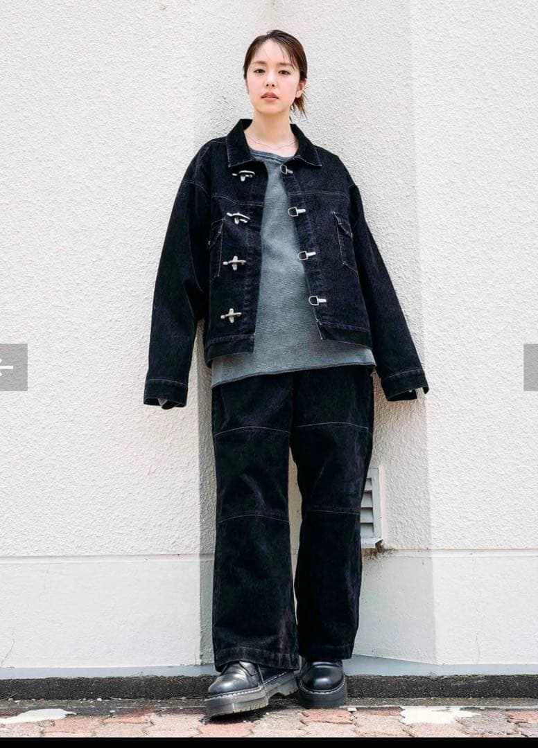 OPENING ACT ベロアファイヤーマンジャケット　パンツ　セットアップ