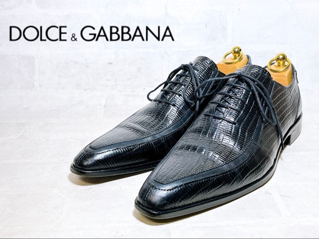 イタリア製【極美品】DOLCE & GABBANA ビジネスシューズ 40