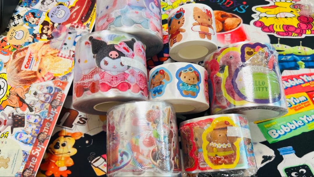 ロールシール　未検品set