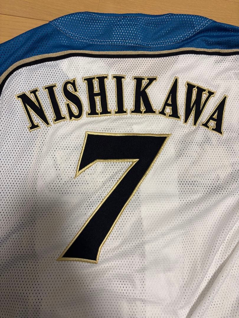 【西川遥輝】北海道日本ハムファイターズ 7番 ユニフォーム Lサイズ