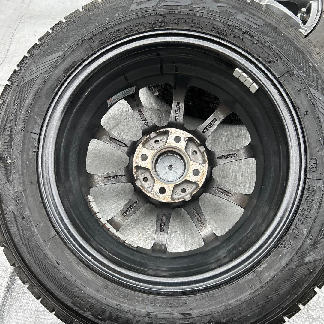 14インチ タイヤ・ホイールセット　プロボックス　スタッドレス