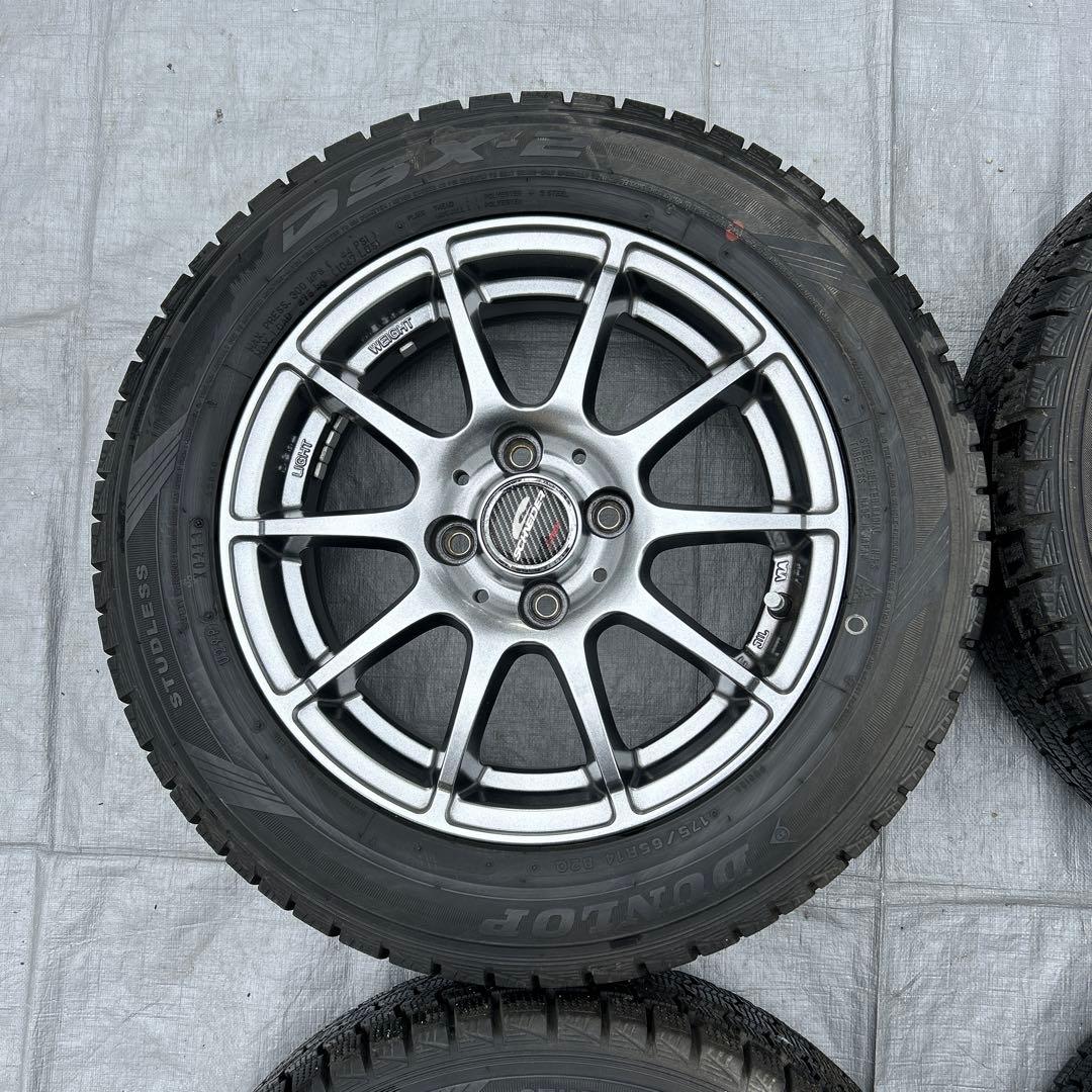 14インチ タイヤ・ホイールセット　プロボックス　スタッドレス