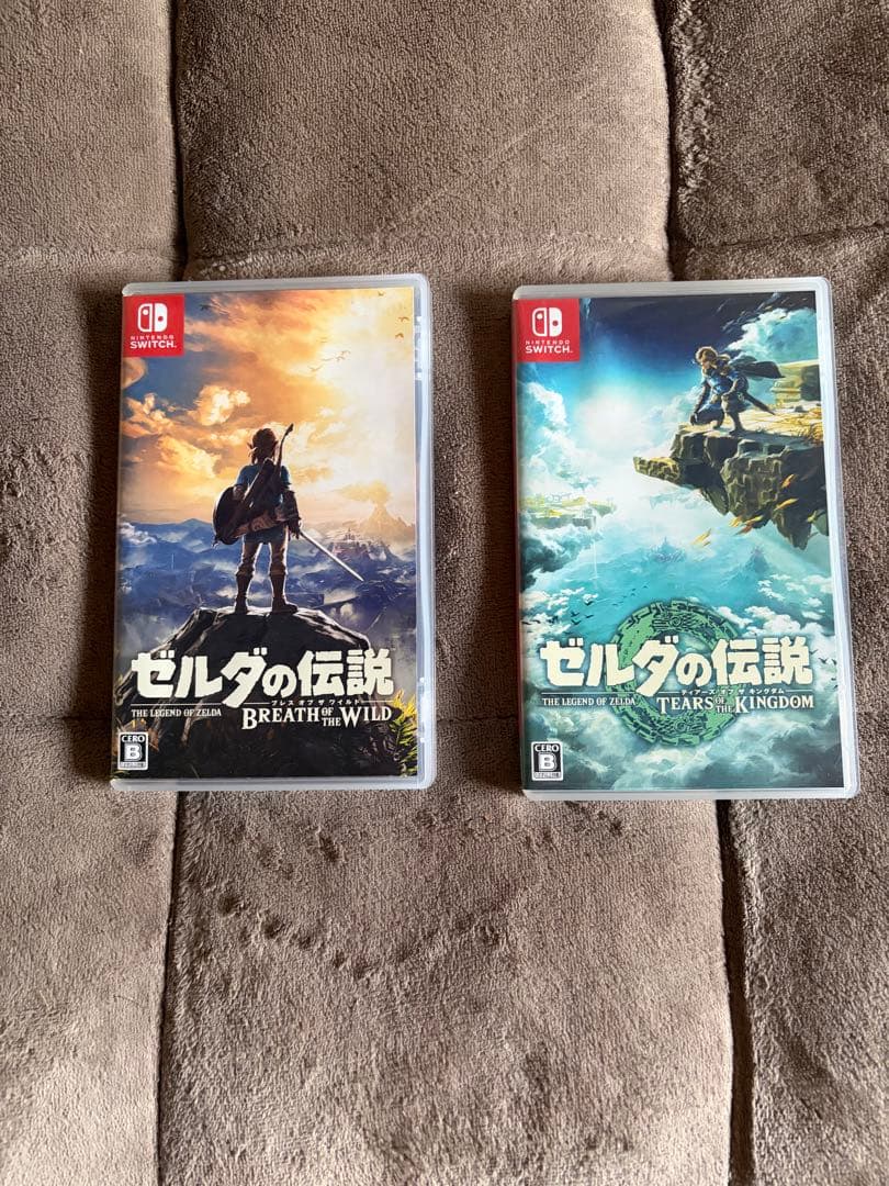 ゼルダの伝説 ティアーズオブザキングダム ブレスオブザワイルド 2本セット