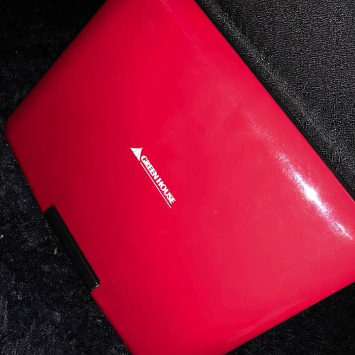 ポーダブルDVDプレーヤー ❤ 赤色