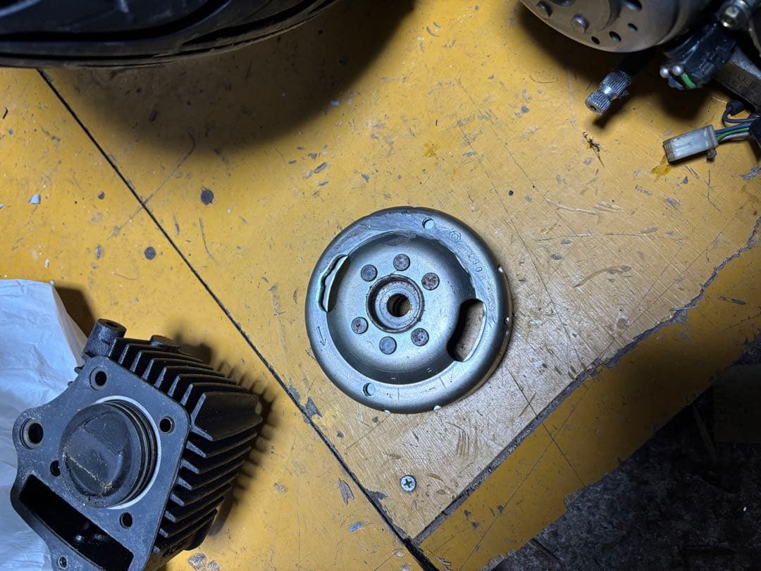 ホンダモンキー、ゴリラ12v化エンジン