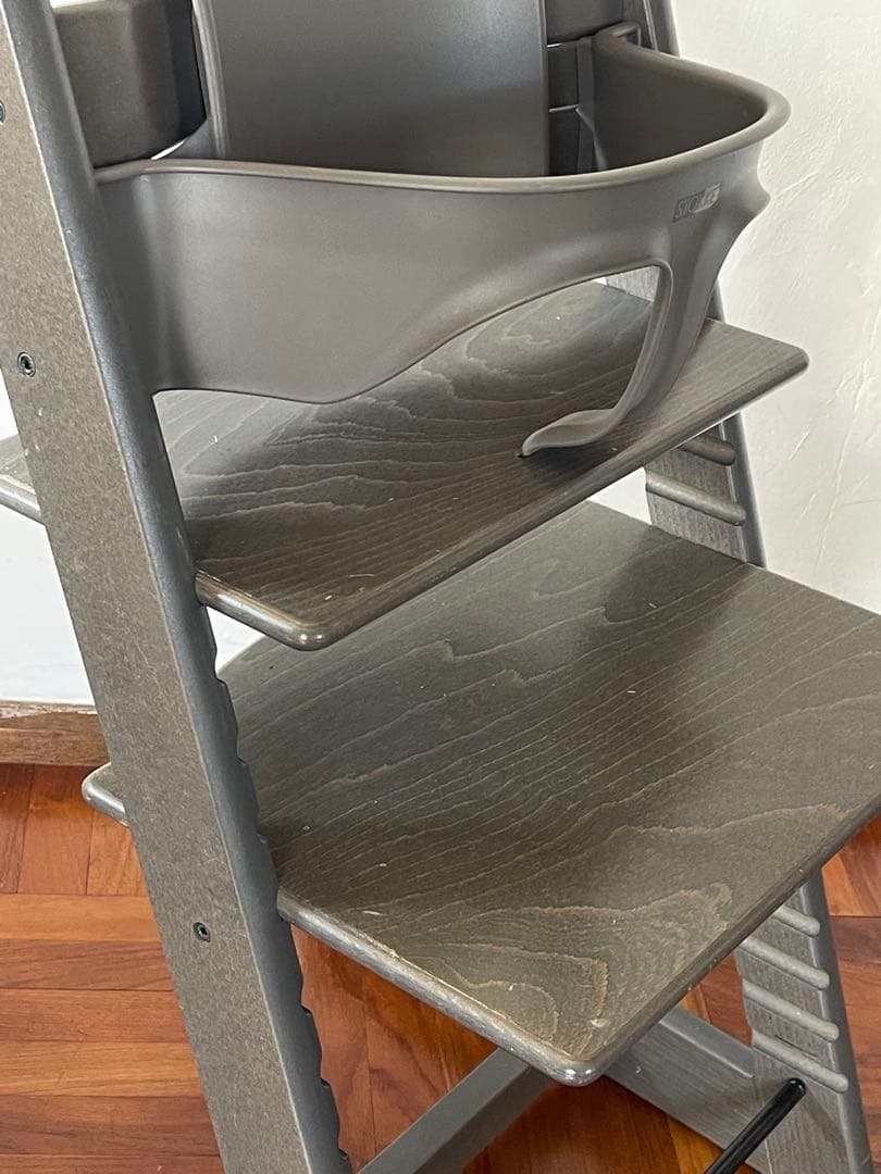 ストッケ トリップトラップ ヘイジーグレー V3 ベビーガード セット 2