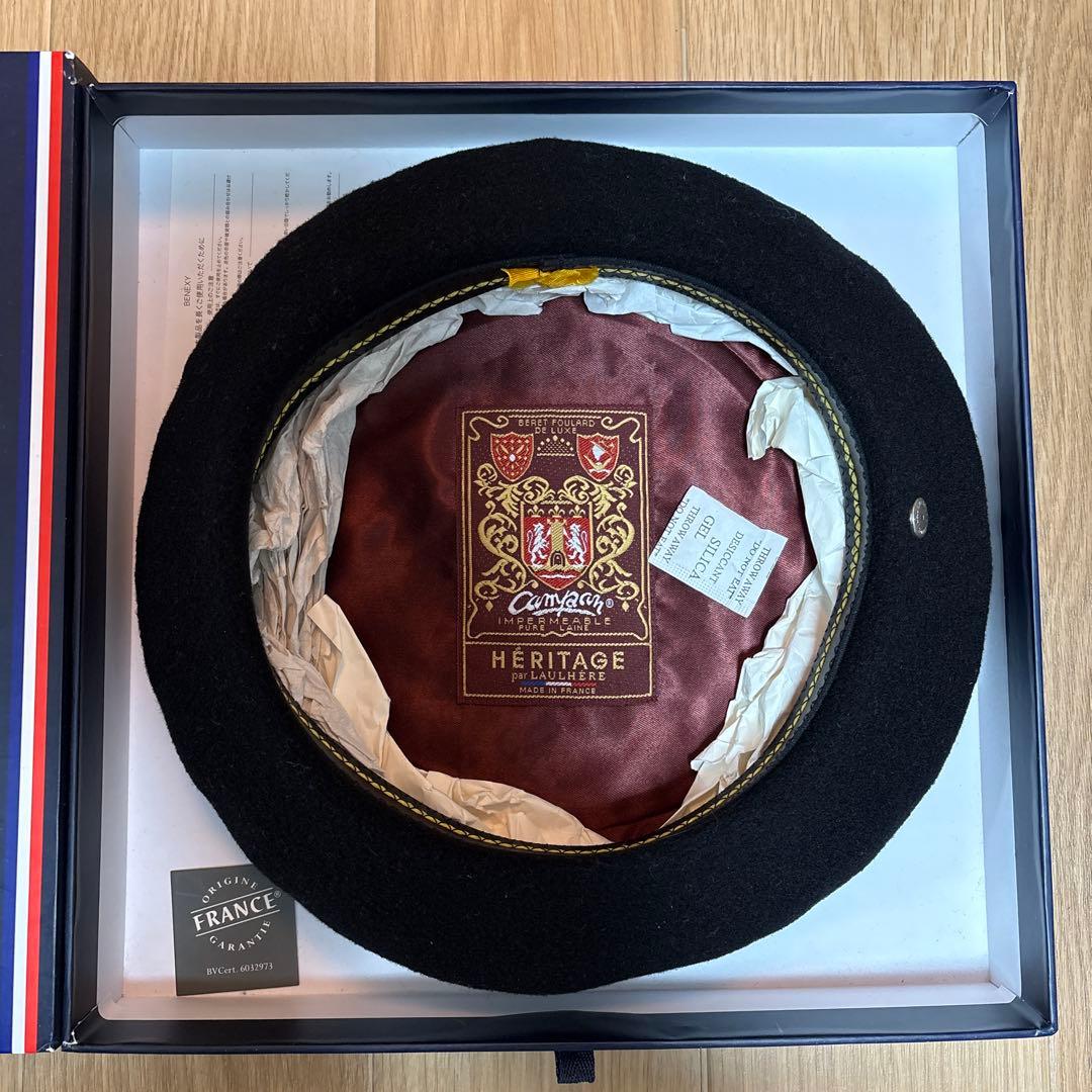 LAULHERE CAMPAN フランス製 カンパン 黒 58 10型