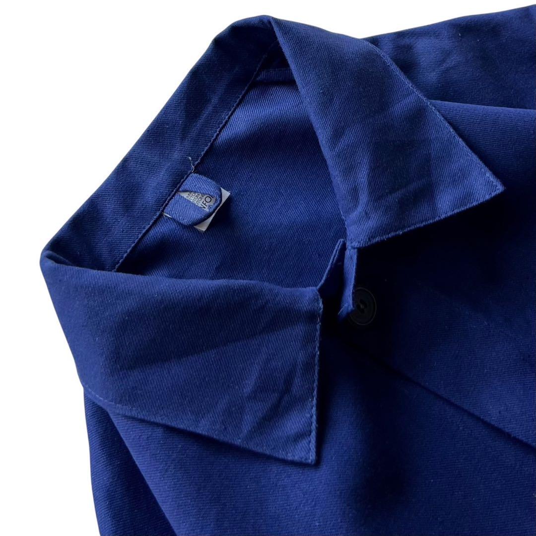 【ヴィンテージ美品】ユーロワークジャケット/インクブルー