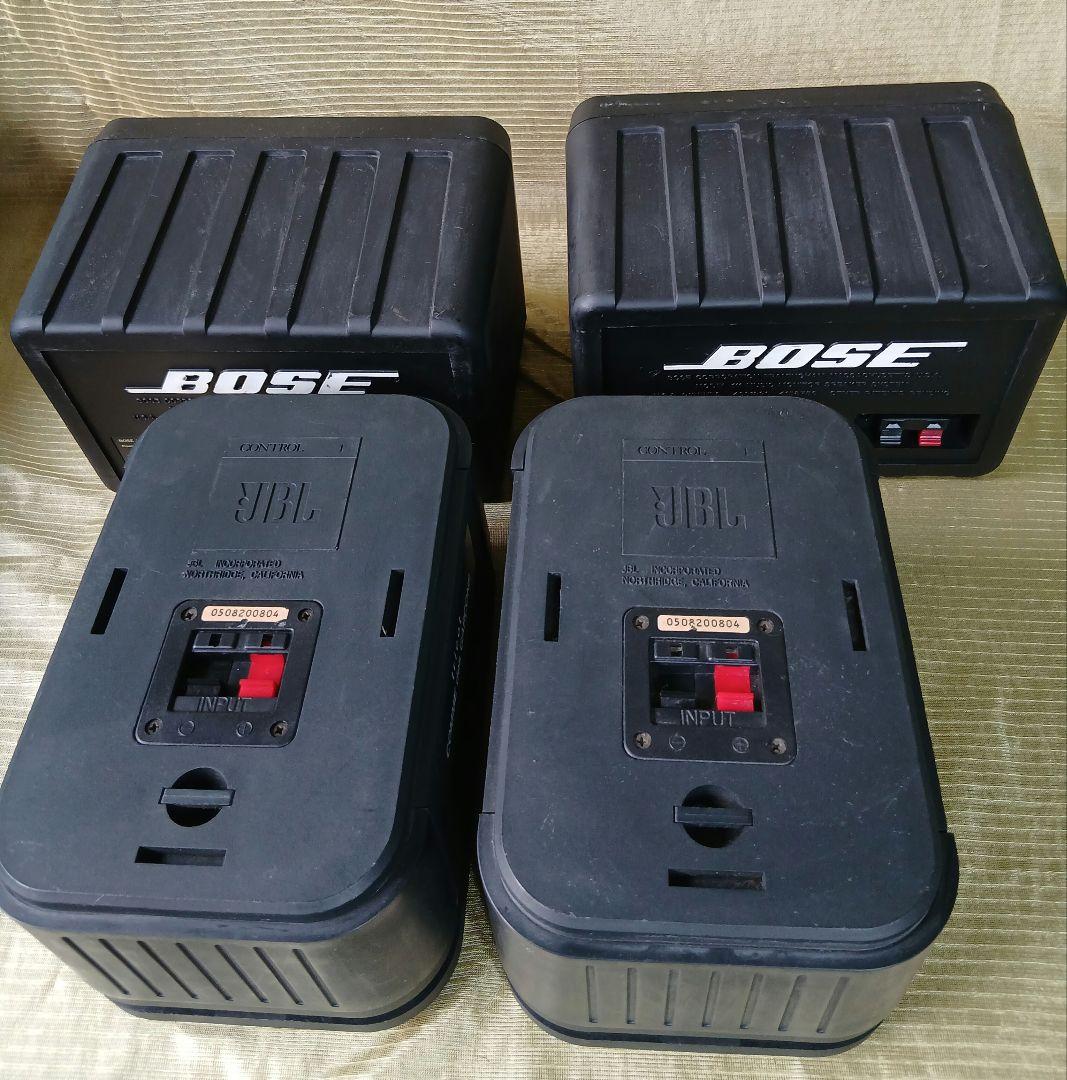 Bose 111AD「2本」・JBL Control１「2本」まとめ売り