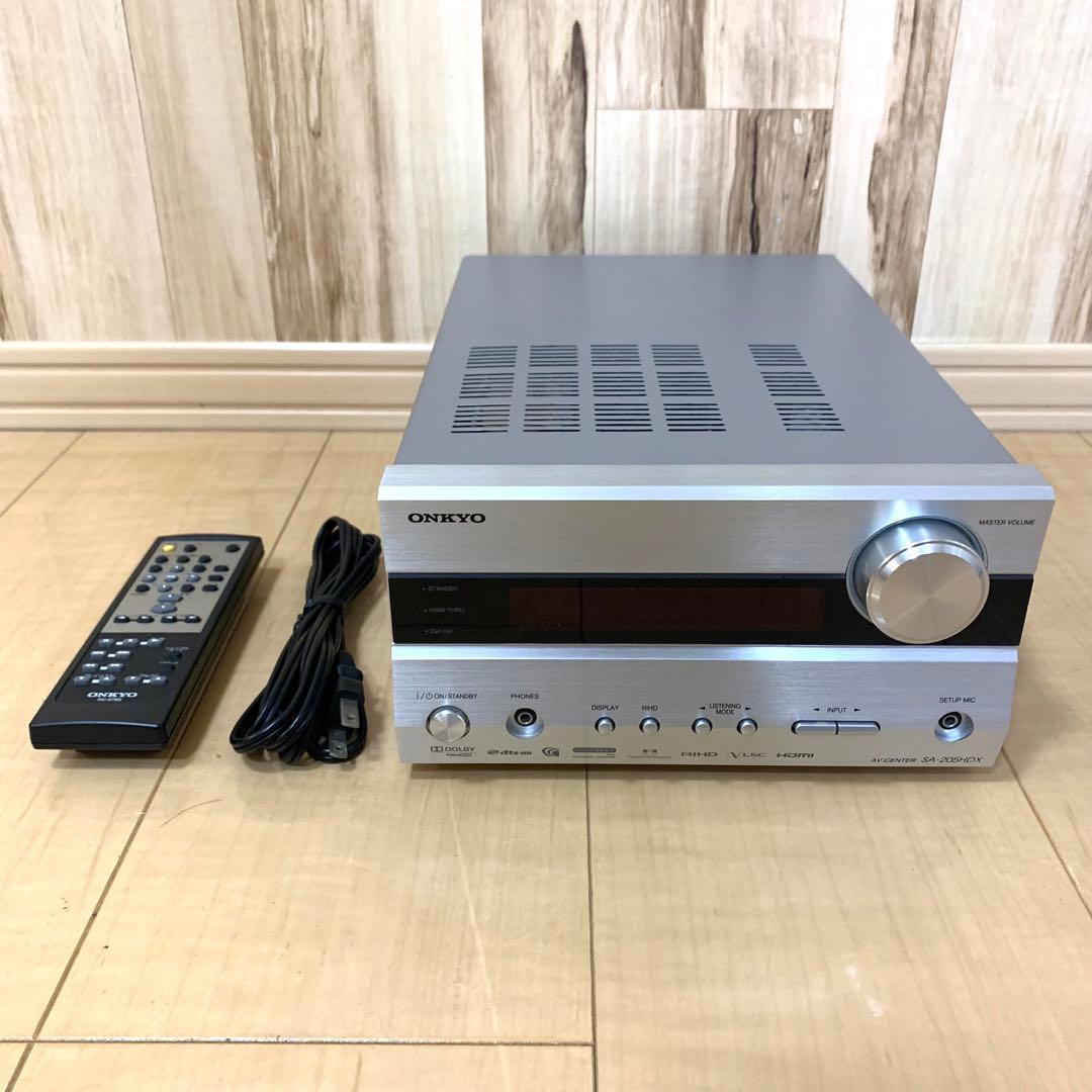 美品 動作品 SA-205HDX AVセンター リモコン付き