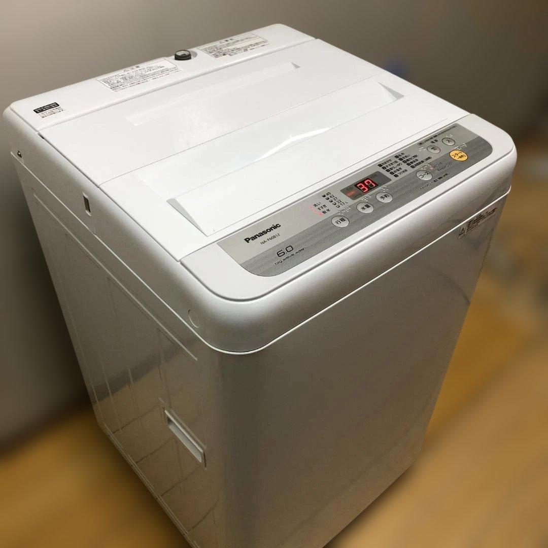 送料無料 パナソニック 洗濯機 NA-F60B12 2018年製 88336