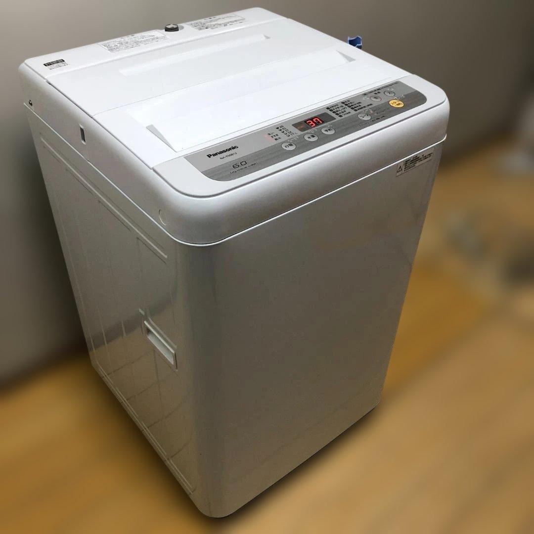 送料無料 パナソニック 洗濯機 NA-F60B12 2018年製 88336