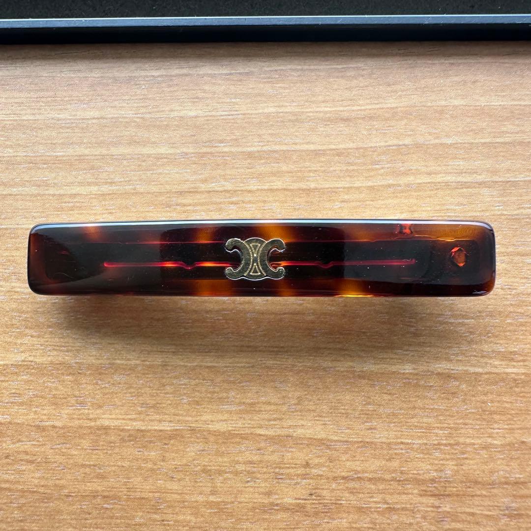 CELINE べっ甲 バレッタ