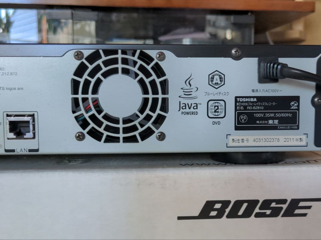 最高峰！１ＴＢ！即使用可！状態良！東芝ブルーレイレコーダー○RD-BZ810