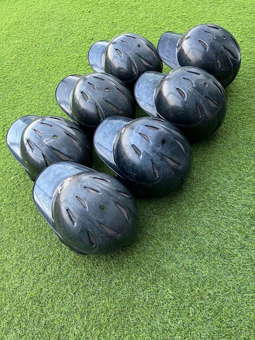 少年軟式 ヘルメット 7個　jsbb