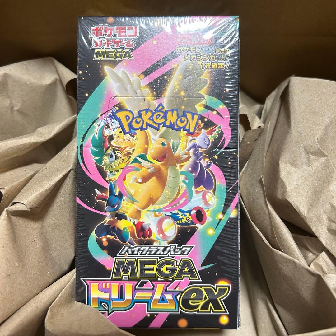 ポケモンカードゲーム MEGA ドリームex シュリンク付き 未開封