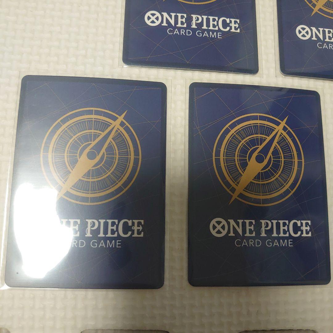 ワンピースカード　優勝　スタバ　プロモ　 トレジャークルーズ　ルフィ　5枚セット